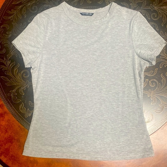 Shein 93% Cotton Soft Fray Tee Shirt Size 0XL - Picture 3 of 6